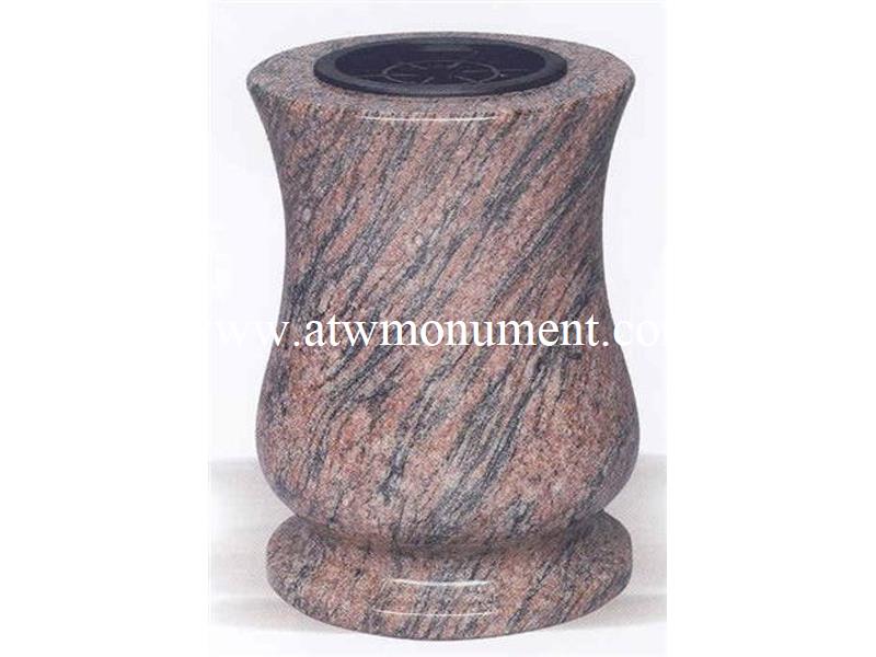 LV005-Granite Flower Vase